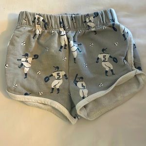 Winter Water Factory Baseball Shorts, 4T